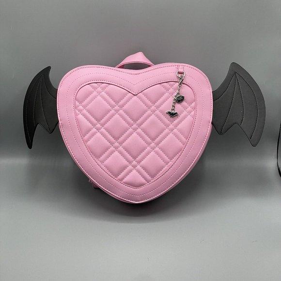 Mattel Bags Monster High Draculaura Heart Bat Wings Mini Backpack